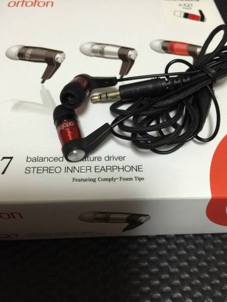 送料無料　 オルトフォン ortofon e-Q7 Red