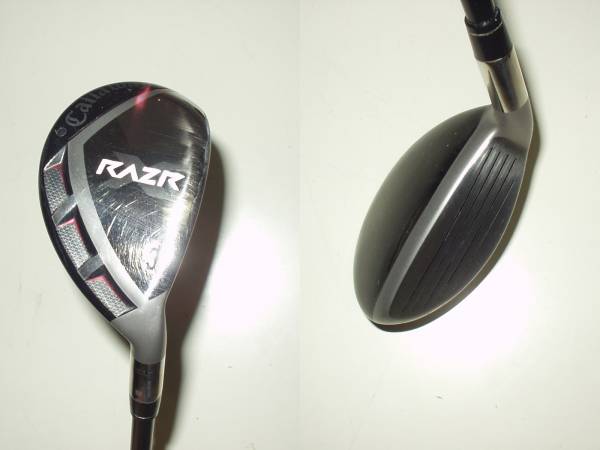 キャロウェイ・RAZR-X・#3（21度)ユーティー・R（60H)・中古