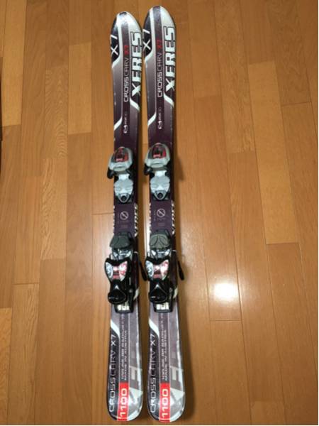 XERES ジュニアカーヴィングスキー 110cm 中古