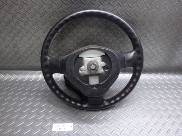 日産純正 S15 シルビア ステアリング ハンドル 赤ステッチ 即納 希少