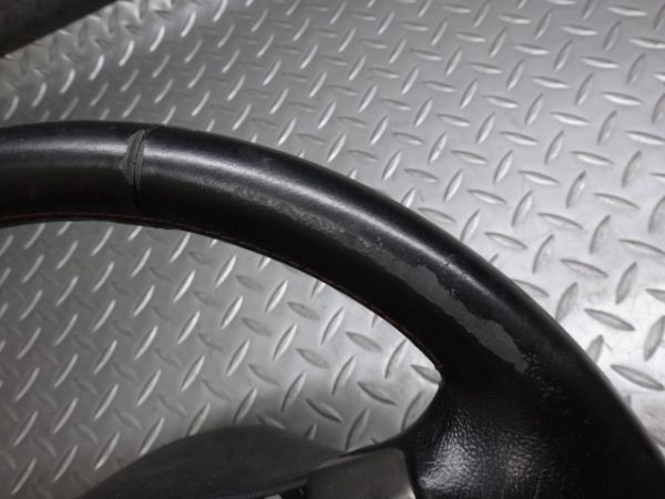 日産純正 S15 シルビア ステアリング ハンドル 赤ステッチ 即納 希少