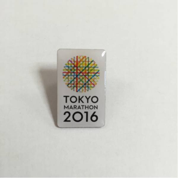 NEW！レア ピンバッジ ピンバッチ 東京マラソン 2016