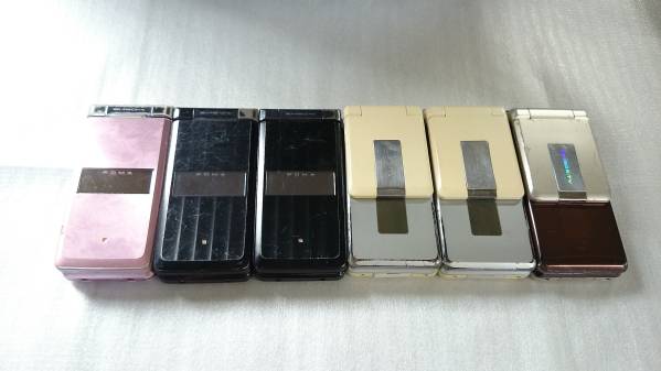 ジャンク SH904i SH903iTV 6点 docomo 全台リセット済 15541