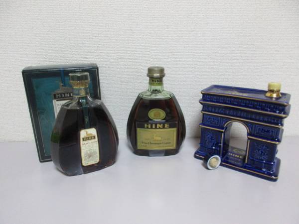 古酒 ナポレオン 凱旋門 HINE コニャック ナポレオン 凱旋門 ☆古酒☆HINE ブルー - NAPOLEON⁄ハイン HINE