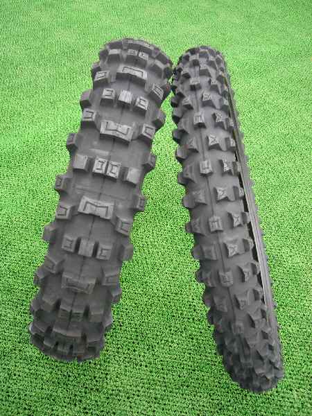 MICHELIN CROSS AC10 80/100-21&110/100-18セット 即決！