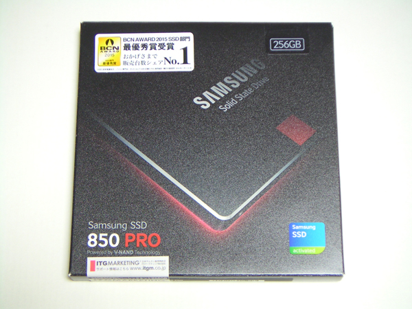 新品 Samsung SSD 850 PRO Series MZ-7KE256B/IT 256GB 10年保証