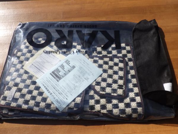 新品即納 KARO カロ E89 Z4 右ハンドル フロアマット S-2665-6