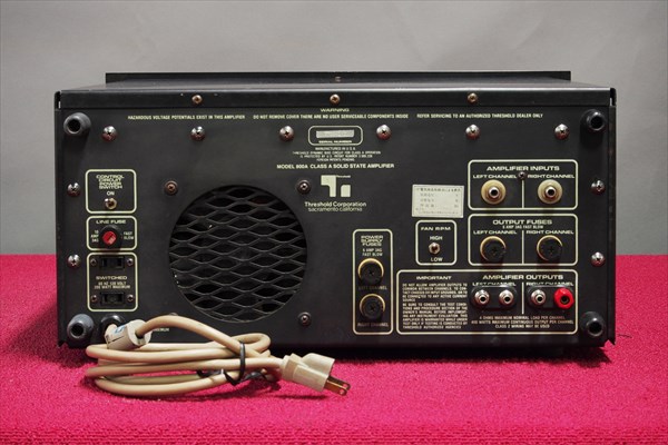 Threshold 800A プリメインアンプ◆ジャンク品