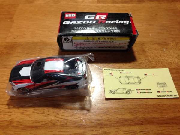 [非売品]トミカ GAZOO Racing TOYOTA86