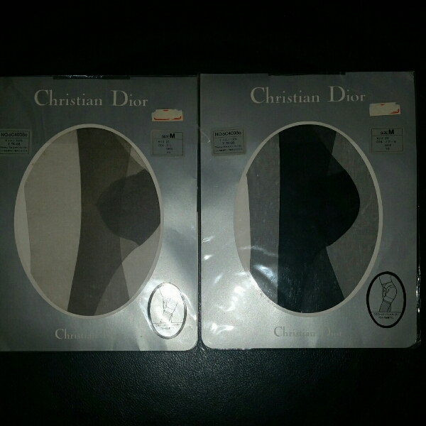 ★未開封★ChristianDior★ガーターベルト用ストッキングセット