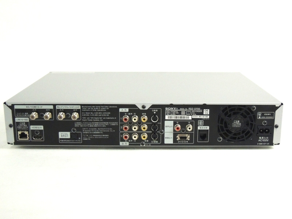 SONY DVDレコーダー RDZ-D700 250GB SONY RDZ-D700 スゴ録 DVD レコーダー HDD 250GB W録 Y1678846
