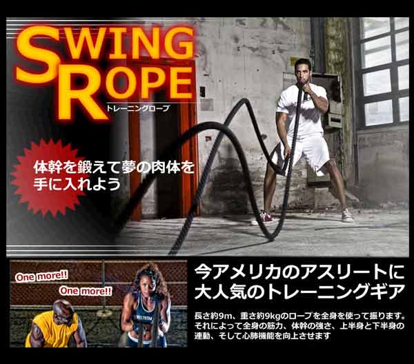 ★訳有り 振るだけ筋トレ 簡単トレーニング ジムロープ マッチョ