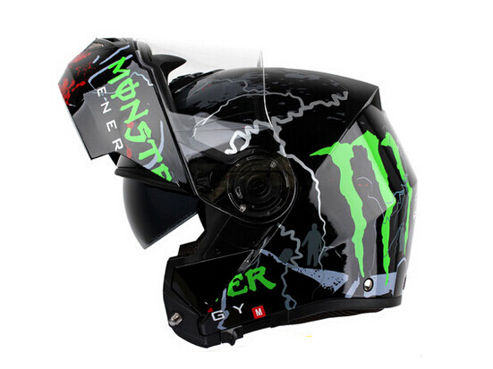 モンスターエナジー ダブルシールド ヘルメット L-XL