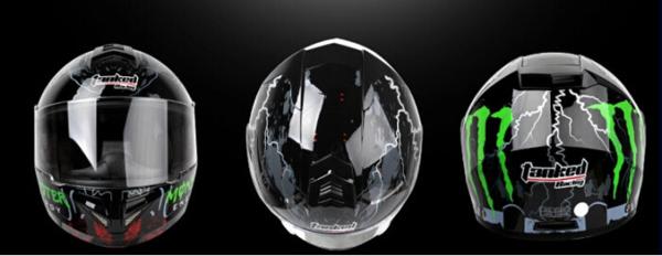 モンスターエナジー ダブルシールド ヘルメット L-XL