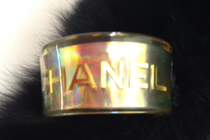 シャネル ホログラム バングル レア
