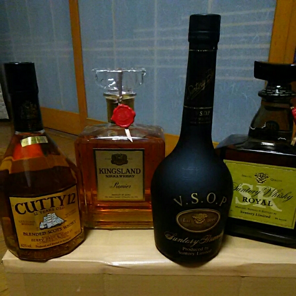 古酒 ブランデー ウイスキー サントリー 4本セット 4本まとめて 未開栓