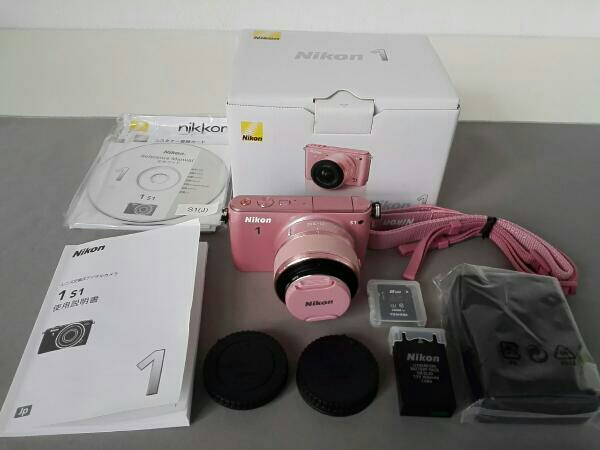Nikon 1 S1 ズームレンズキット (ピンク)ミラーレス 一眼 デジタル