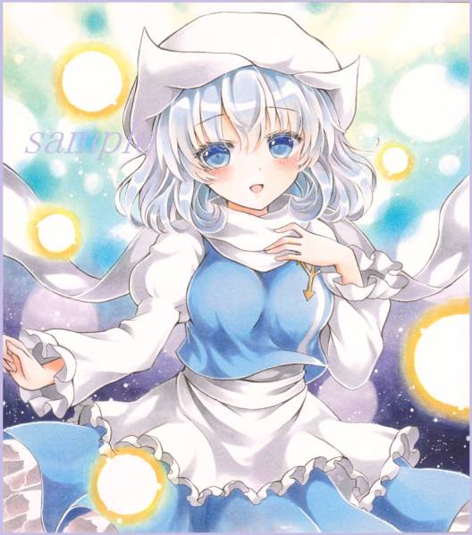 同人手描きイラスト◇レティ・ホワイトロック◇東方Project