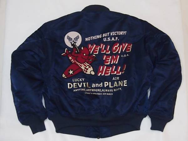 即決28.800! テッドマン☆USAF EN HILL MA-1[XL]16'新品35.424