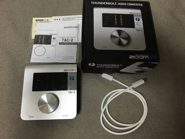 中古美品 ZOOM TAC-2 オーディオインターフェイス