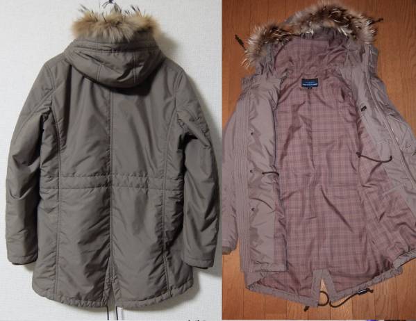 BURBERRY モッズコート BLUE LABEL ブルーレーベル ファー 2way - 2026