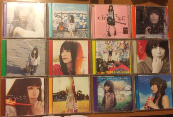 miwa DVD付き 初回限定盤 シングル カバー付き美品10枚セット