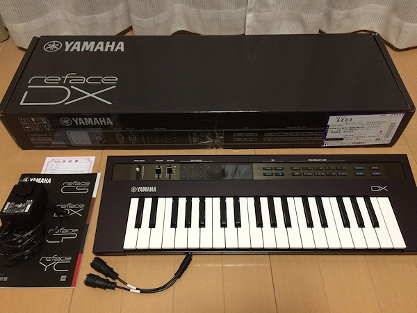 YAMAHA reface DX (ミニ鍵盤 FM音源 キーボード) 楽器、器材