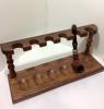 木製　喫煙パイプスタンド　6本用