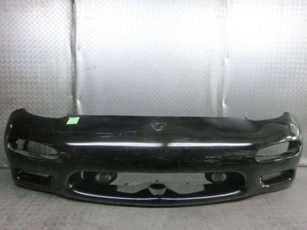 純正 FD3S RX-7 RX7 前期 フロントバンパー フォグ付き ブラック