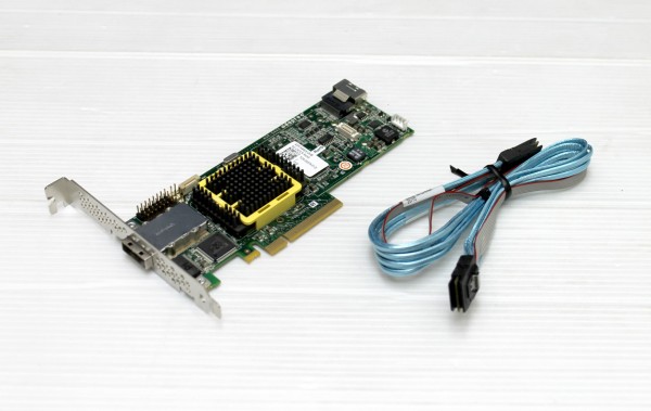 Adaptec ASR-5445/512MB RAID SAS/SATA Controller ケーブル付 □ご