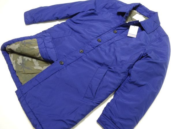 ★新品!!BAYFLOW★中綿ステンカラーコートM/ベイフロー迷彩