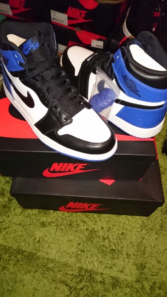 【NIKE】AIR JORDAN 1 RETRO HI OG × FRAGMENT us10 正規品