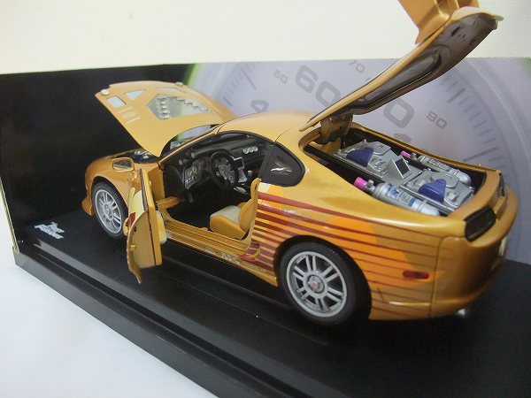 RCERTL 1/18 スープラ1993/ワイルド・スピード，ミニカー[梱0.1