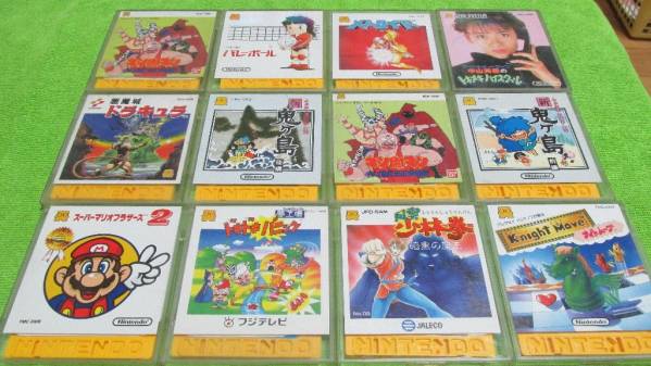 中古）ディスクシステム ソフト12本セット おもちゃ、ゲーム