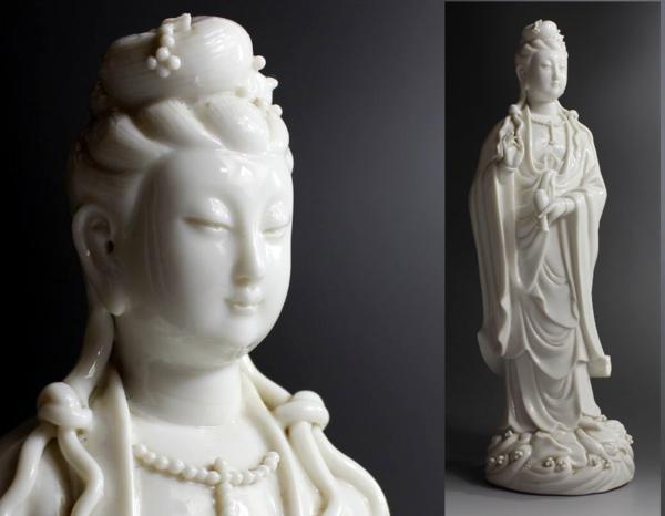 2026年最新Yahoo!オークション 白磁 観音の中古品・新品 -中国 仏像 徳化窯