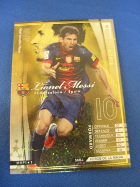 WCCF Panini MVP 2012-13 Lionel Messi FC Barcelona FOOTISTA eBay