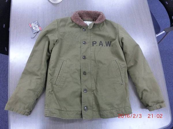 ブートレガーズ ドッカージャケット　PAW　新品 サイズ３６