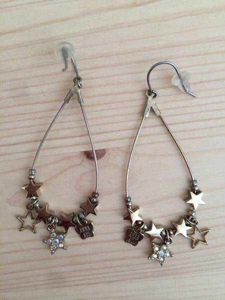 ANNA SUI★スターシャンデリアピアス