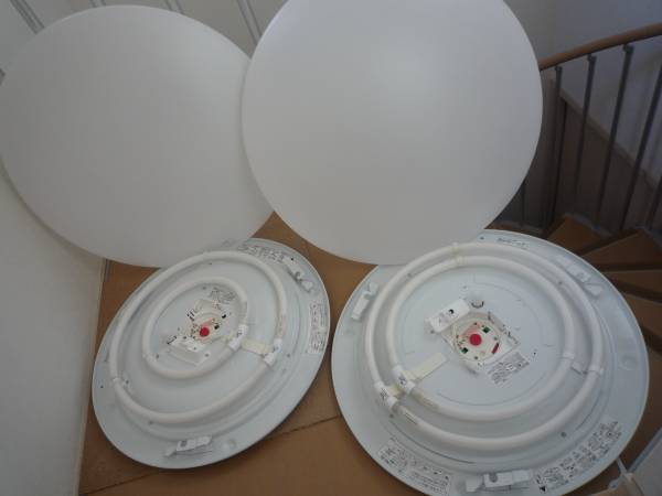 ♪蛍光灯器具(天井照明)　シーリング　２個セット