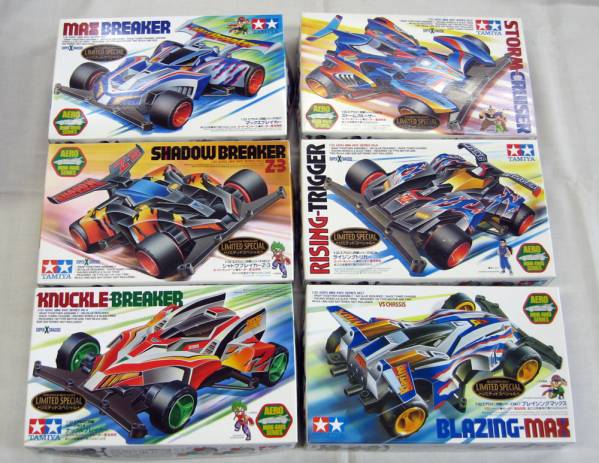 タミヤ ミニ四駆 6台セット＆おまけ3個 タミヤ ミニ四駆 限定リミテッドスペシャル6台セット 【公式通販】