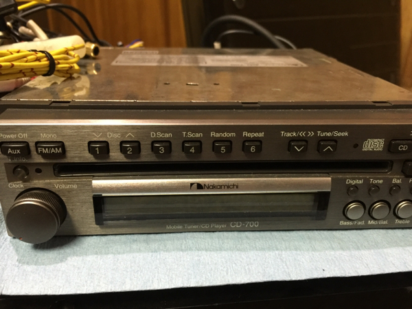 Nakamichi CD CD-700 ジャンク 0 - Car Player ⁄ Mobile 最高峰 当時物
