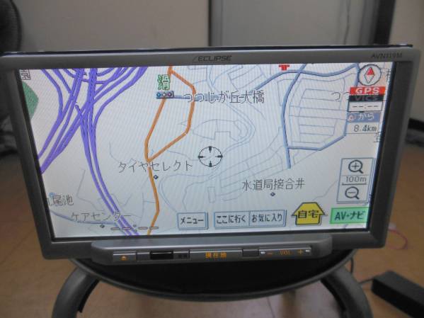 イクリプス イクリプス メモリーナビ AVN119M 09年製 地図11年度版