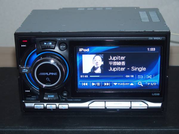 ALPINE iXA-W404J デジタルメディアステーション デッキ Alpine iXA