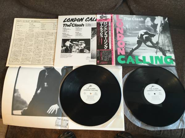 国内盤 The Clash LONDON CALLING レコード 帯なし オフィシャル通販