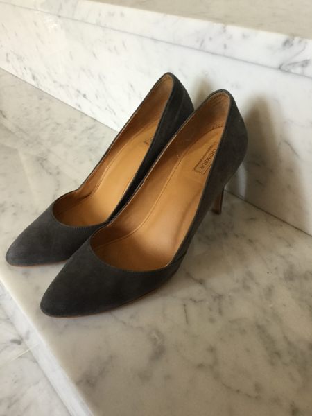 美品チェンバー スエードパンプス 37 大草直子 滝沢眞規子 VERY