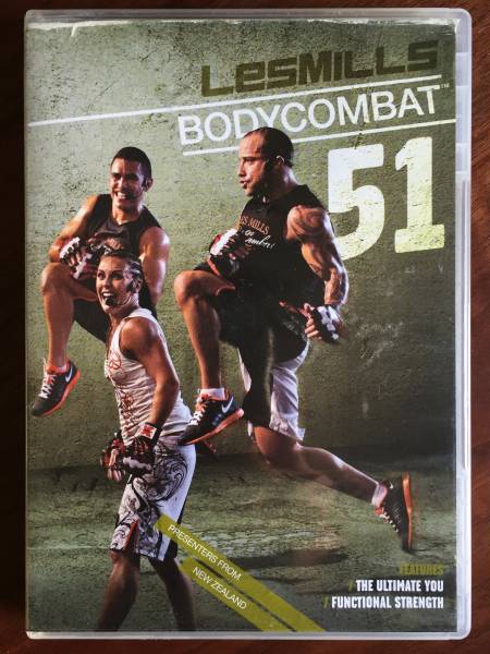 レスミルズ ボディコンバット 51 教習用DVD+CD lesmills
