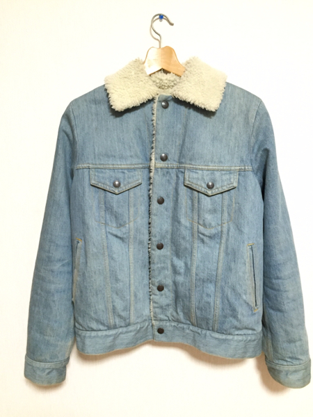 TOGA トーガ デニム×ボアジャケット