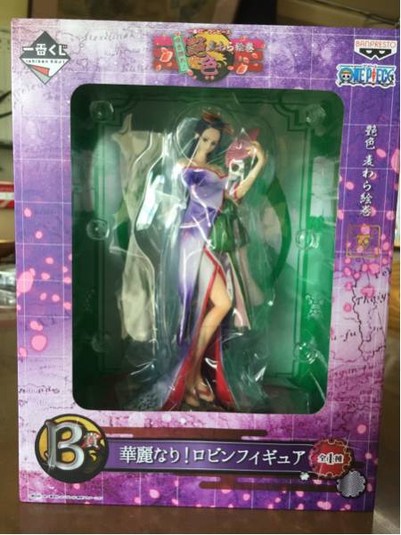 一番くじワンピース艶色麦わら絵巻◎B賞ロビン◎