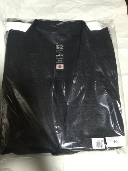 100A × rvddw BJJ GI　リバーサル コラボ柔術着 黒 A3 新品