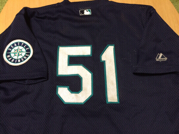 イチロー マリナーズ 2001 BPジャージ ICHIRO ルーキー